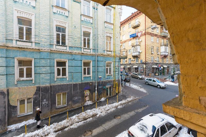 קייב Студія З Видом На Майдан Незалежності מראה חיצוני תמונה
