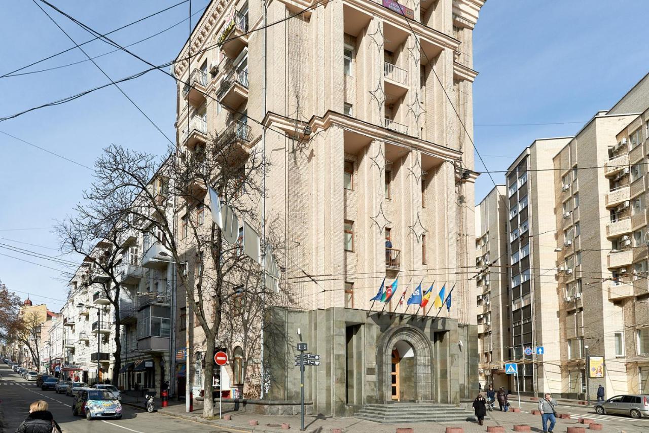 קייב Студія З Видом На Майдан Незалежності מראה חיצוני תמונה